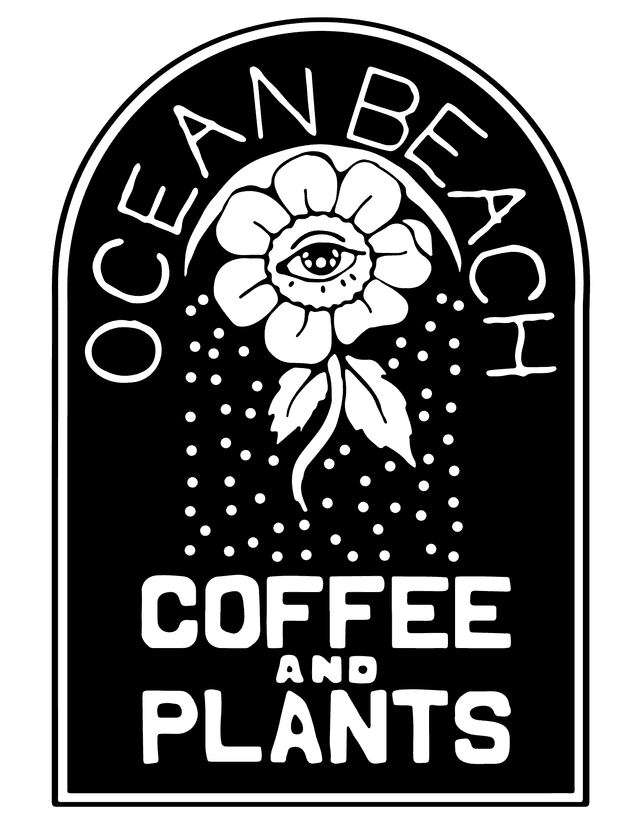 Ocean Beach Coffee & Plants logo